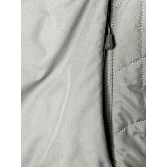 Patagonia Womens Micro Puff Hooded Jacket Medium Primaloft Nickel Gray Pockets - Picture 10 of 16